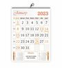 Click to zoom Picture of 11x18"  Monthly Calendar Printing 2023
