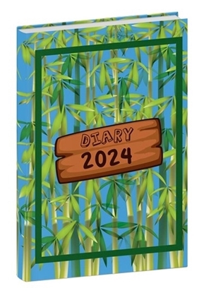 DN2411 Bamboo Art  Diary print 2024