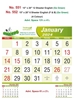 Click to zoom R552 English (Go Green) (F&B)Monthly Calendar Print 2024
