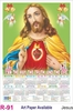 Click to zoom R91 Jesus Plastic Calendar Print 2024