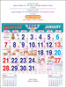 Click to zoom P234 Tamil(F&B) Monthly Calendar Print 2024