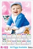 Click to zoom R103 Baby Plastic Calendar Print 2025