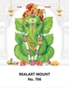 Click to zoom R706 Leaf Ganesh Daily Calendar Printing 2025