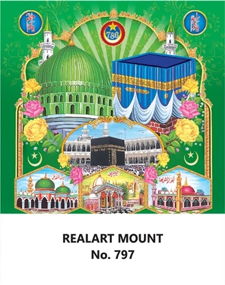 R797 Five holy places Daily Calendar Printing 2025