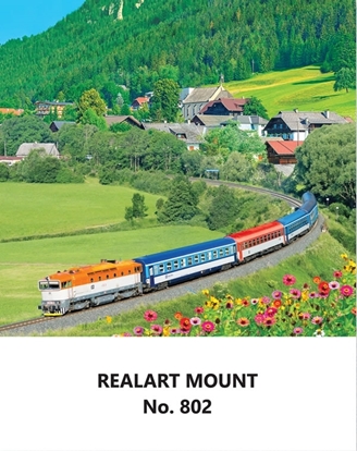 R802 Train Scenery Daily Calendar Printing 2025