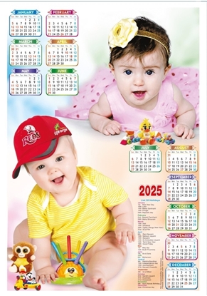 Photo Calendar Printing 2025