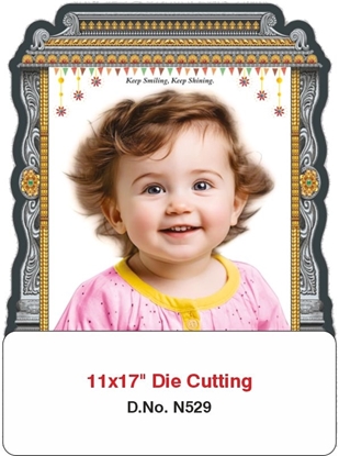 N529 Baby Daily Die-Cut Calendar Printing 2025	