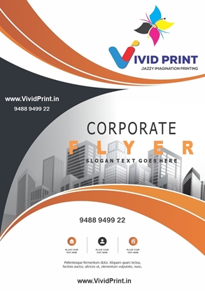 A5 130 GSM Flyers single side printing, Leaflets A5 bit notice printing 