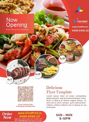 Flyers & Leaflets A3 Notice Online Printing