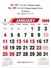 Click to zoom R547 English Calendar 15x20" 12 Sheeter monthly wall calendar printing 2026