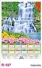 Click to zoom R107 Waterfalls Plastic Calendar 2026 Printing