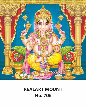 R706 Ganesh Daily Calendar 2026 Print