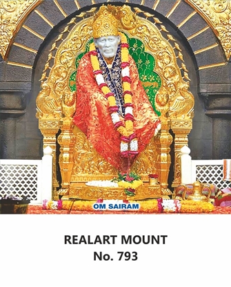 R793 Sai baba Daily Calendar 2026 Print 