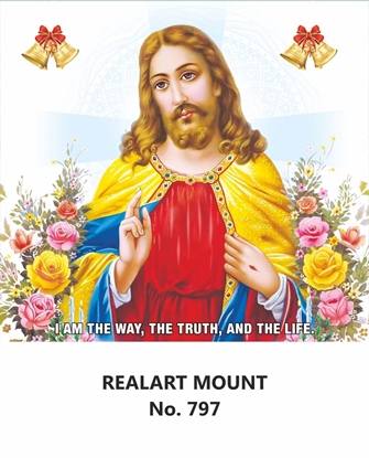 R797 Jesus Daily Calendar 2026 Print 