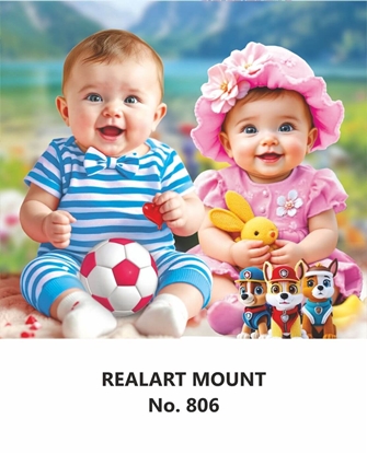 R806 Babies Daily Calendar 2026 Print 