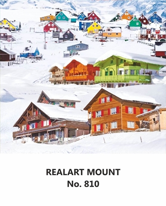 R810 Snow House Daily Calendar 2026 Print 