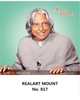 Click to zoom R817 Dr.A. P. J. Abdul Kalam Daily Calendar 2026 Print 