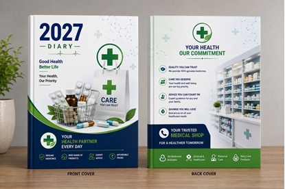 D002 Pharmacy Diary Print 2027