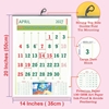 Click to zoom Size Explanation 12 sheets monthly wall calendar 2027