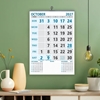Click to zoom Life style of monthly Calendar 2027 Print