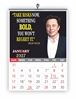 Click to zoom Entrepreneur English 14x20" 12 sheets monthly wall calendar 2027	