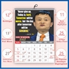 Click to zoom English Monthly Calendar Online Printing 2027
