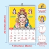 Click to zoom Size Explanation 12 sheets monthly wall calendar 2027
