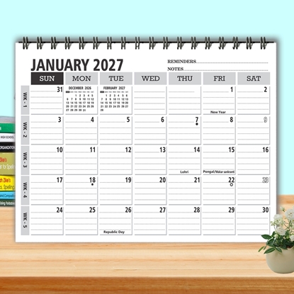 T5052-Blackline Desk Planner 2027
