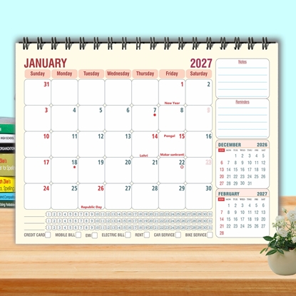T5053 - Yellow Desk Planner 2027