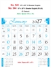 Click to zoom R543 English Calendar 15x20" 12 Sheeter English monthly wall calendar printing 2027