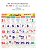 Click to zoom R563 Tamil Calendar 15x20" 12 Sheeter Tamil  monthly wall calendar printing 2027