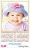 Click to zoom R96 Smiling Baby Calendar 2027 Printing	