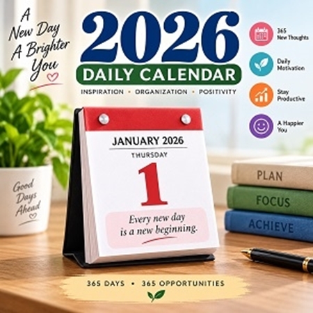Picture for category Daily Calendar 2026