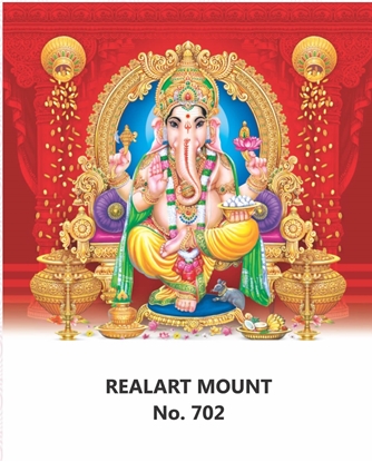R702 Ganesh Daily Calendar 2027 Print