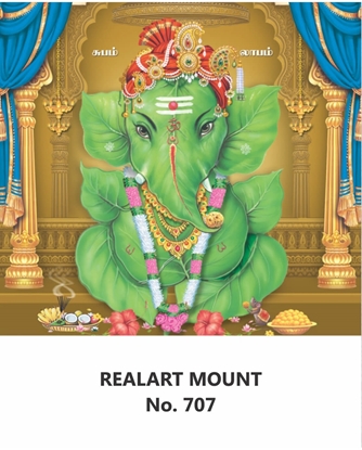 R707 Ganesh Daily Calendar 2027 Print