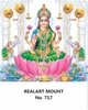 Click to zoom R717 Lord Lakshmi Daily Calendar 2027 Print