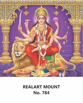 	R784 Durga Devi Daily CalendarCalendar 2027 Print