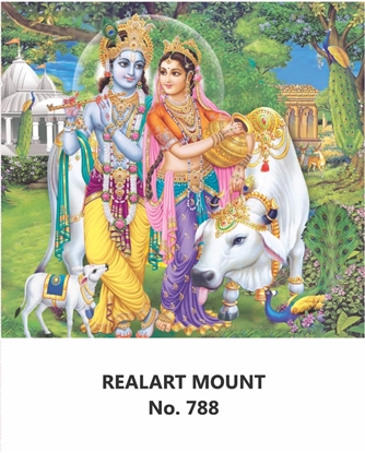 R788 Radha Krishna  Daily Calendar2027 Print