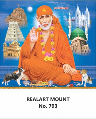 	R793  Sai baba Daily Calendar 2027 Print
