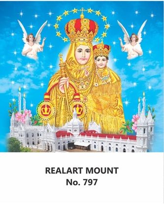 R797 Annai Velankanni Daily Calendar 2027 Print