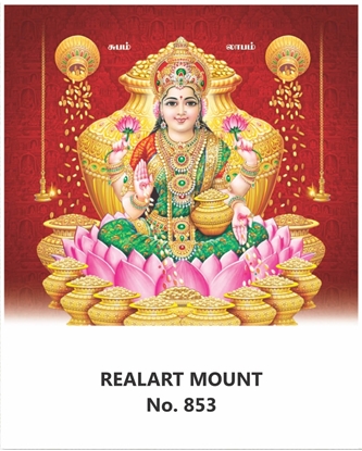 R853 Kumba lakshmi Daily Calendar 2027 Print
