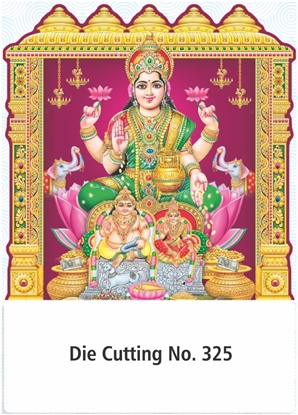 R325 Lord Lakshmi Daily Calendar Printing 2027