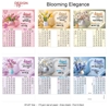 Click to zoom AC15 18x25" Tamil & English 3 Sheets Front & Back Christian Monthly Calendar Print 2027