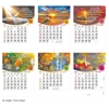 Click to zoom AC20B 18x25" Tamil & English 6 Sheets Front & Back Christian Monthly Calendar Print 2027