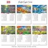 Click to zoom AC23 15x20" English 6 Sheets Front Only Christian Monthly Calendar Print 2027
